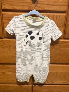 Tesa Babe Cow Romper 🐄 9-12 mo